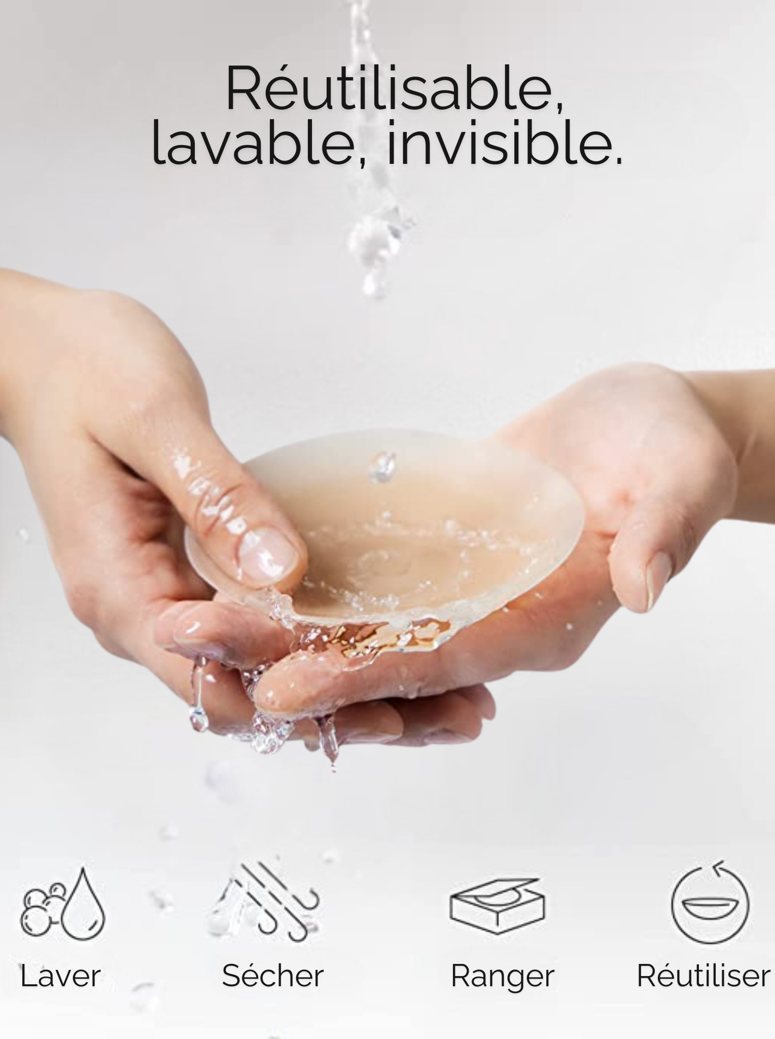 Cache-mamelons silicone